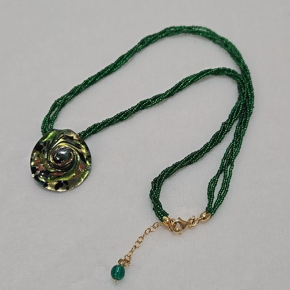 Italian Murano Glass Necklace